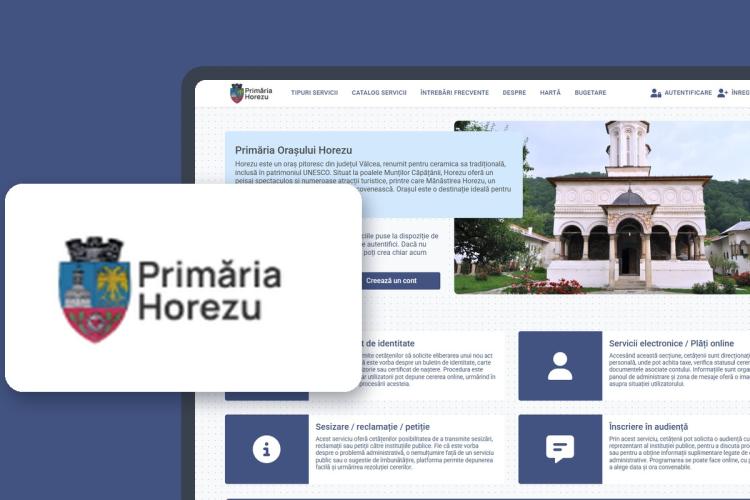 Portalul cetățeanului al Primăriei Horezu