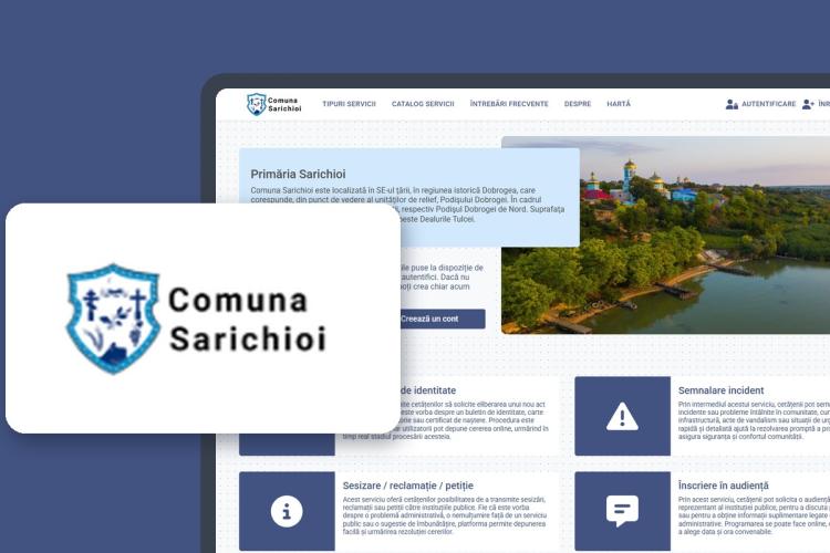 Portalul cetățeanului al Comunei Sarichioi