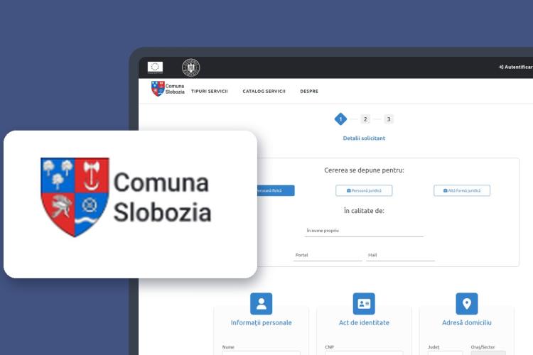 Portalul cetățeanului al Comunei Slobozia